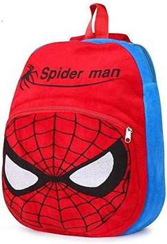 Kids School bag Red Spiderman for School and Tuition for Kids