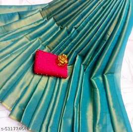 Self Design Banarasi Art Silk Saree with Unstitched Blouse Price