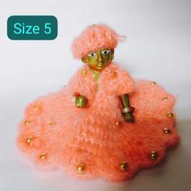 ARISERS ARISERS Laddu Gopal Winter Dress Combo Size 6 No. Woolen Dress Pack  of 2 Dress Price in India