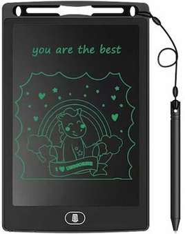 LCD Writing Board Slate 12inch Drawing Record Notes Digital