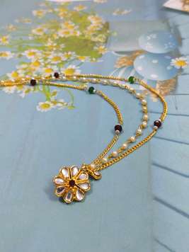 Artificial Nathiya Trendy Nose Ring /Nathiya With Chain Nath At