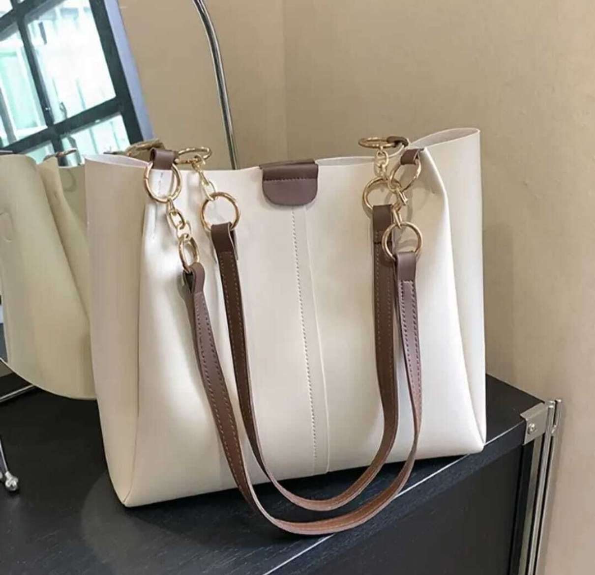 ROSHNI Brown Shoulder Bag