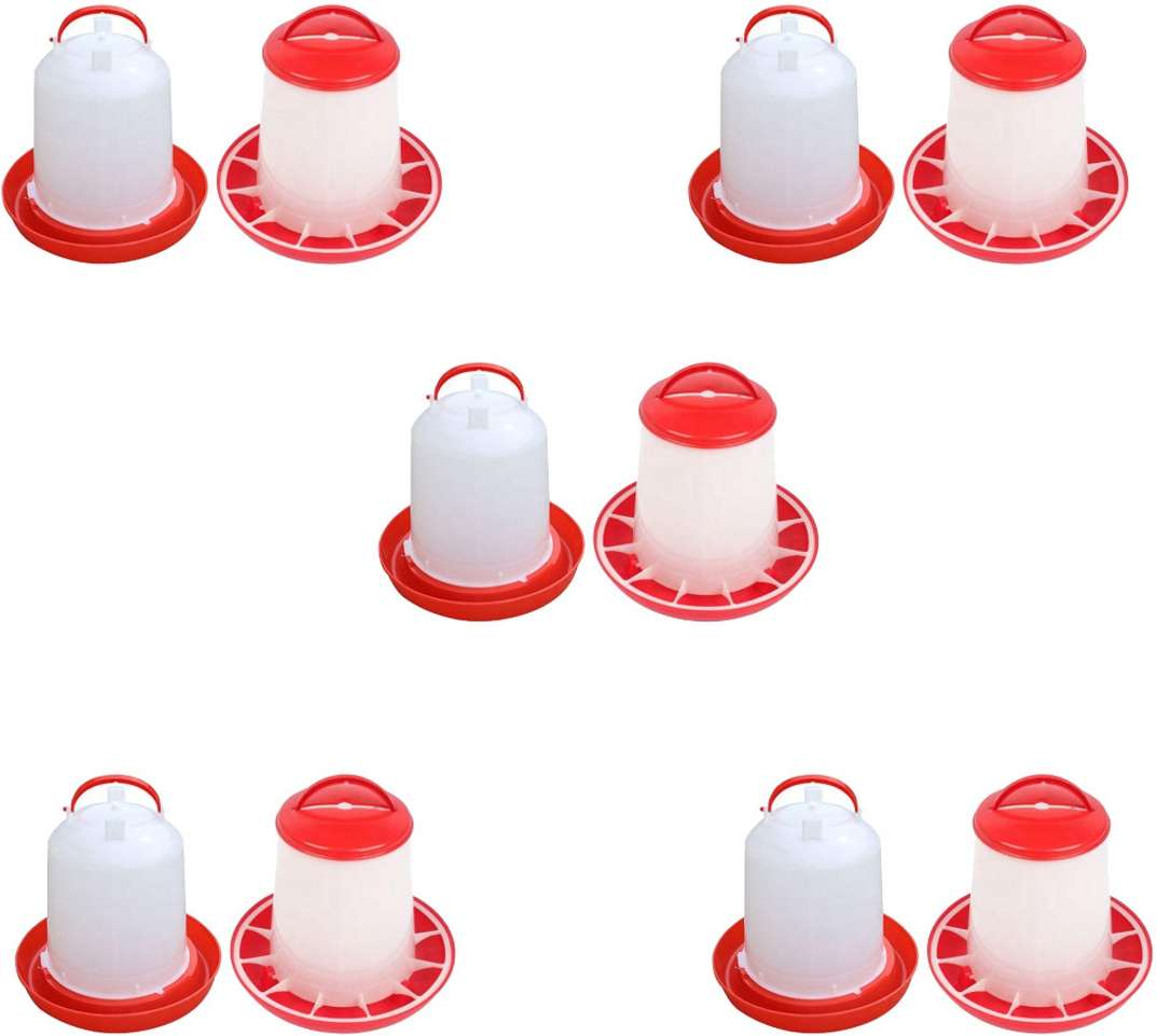 TM&W all birds' chicks drinker 1.5 ltr and feeder 1.5 Ltr=2 pcs. For small chicks Common Bird Feeder Price in India - Buy TM&W all birds' chicks drinker 1.5 ltr and feeder 1.5 Ltr=2 pcs. For small chicks Common Bird Feeder online at Shopsy.in - Image 5
