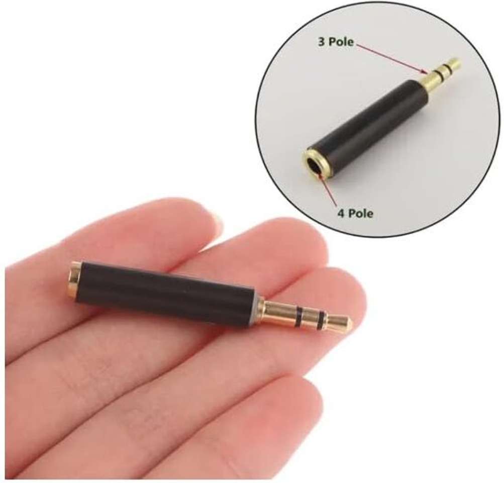fotokina TRS 3 Pole to TRRS 4 Pole Camera Microphone Price in India - Buy fotokina TRS 3 Pole to TRRS 4 Pole Camera Microphone online at Shopsy.in - Image 5