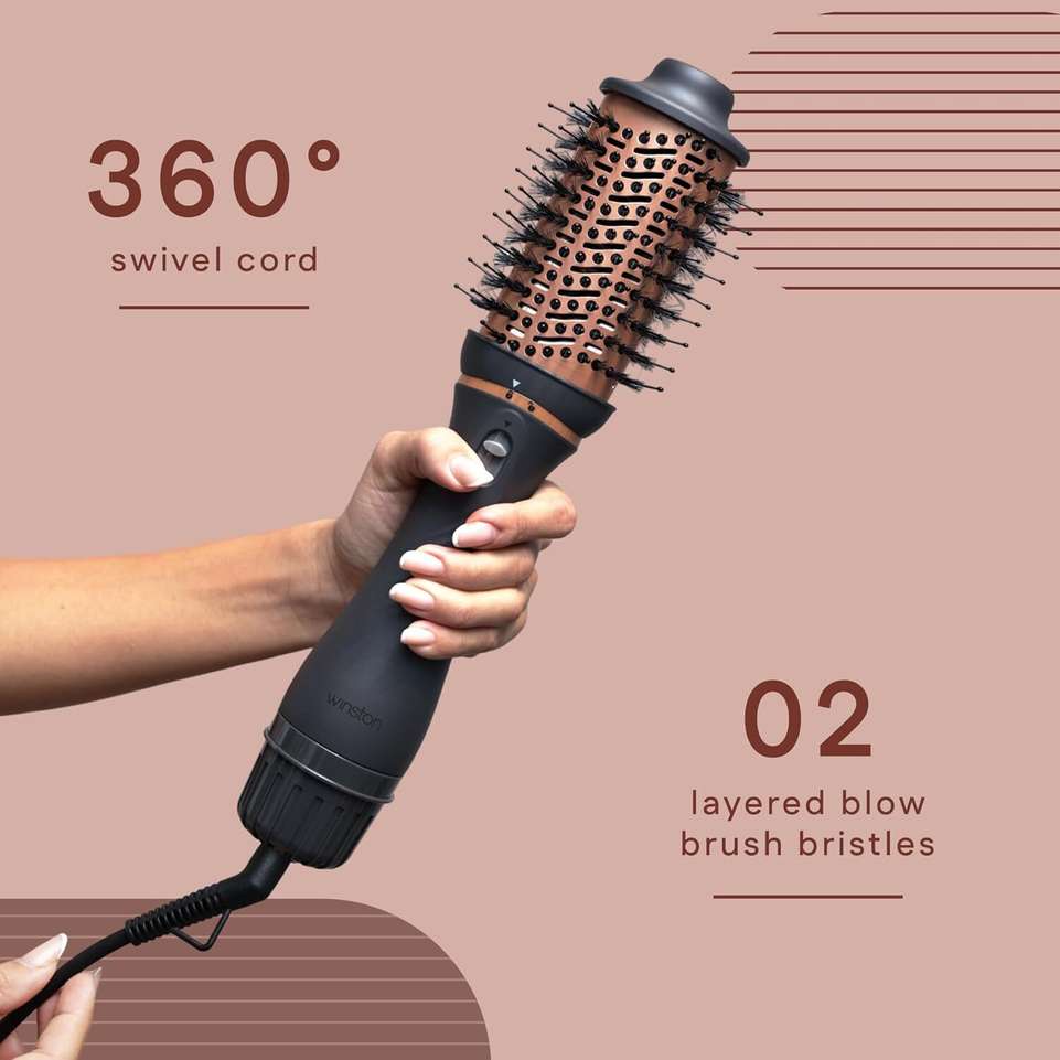 Winston 4 in 1 Volumizer Hot Air Blow Brush & Dryer for Women Hair Dryer - Winston : Shopsy.in - Image 6