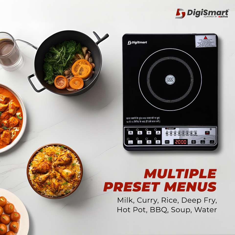 Shopsy DIGISMART 2000W Induction Cooktop Push Button - Image 3
