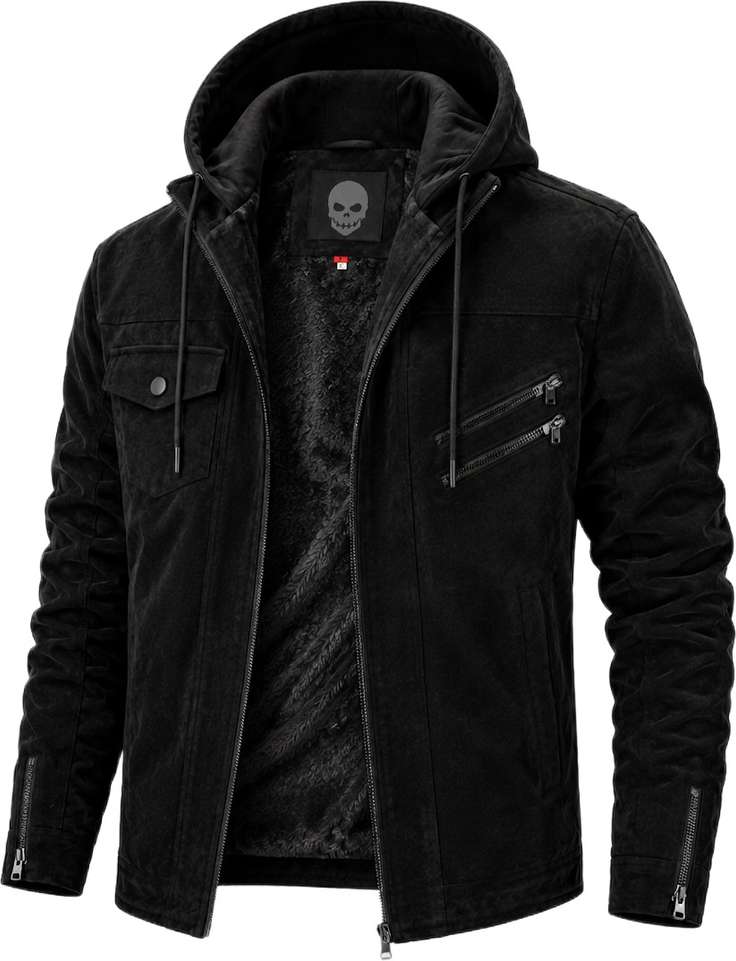 Shopsy Blaq Ash Full Sleeve Solid Men Jacket (Gray) - Image 2