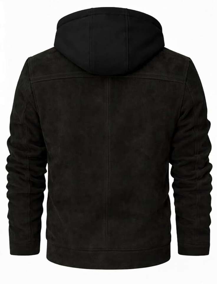 Shopsy Blaq Ash Full Sleeve Solid Men Jacket (Gray) - Image 3