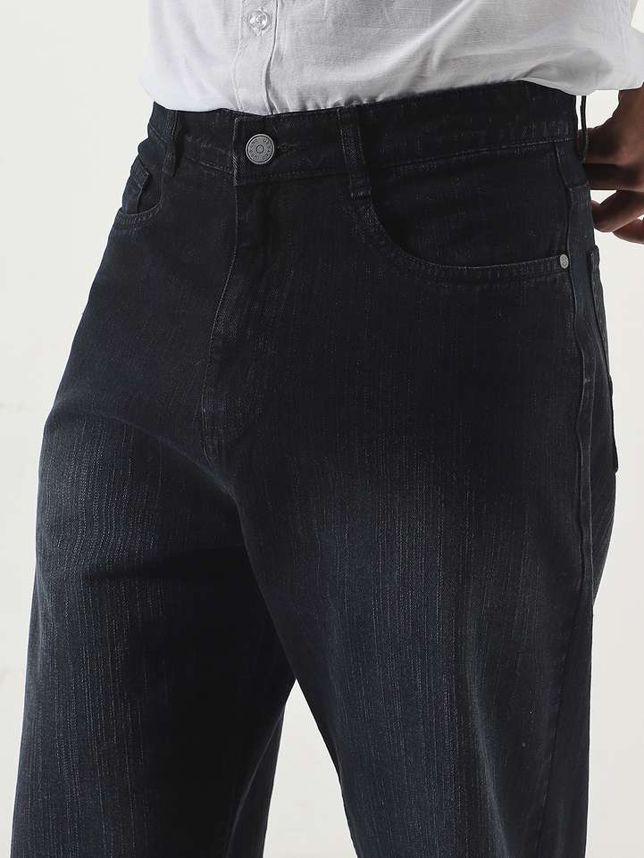 Urbano Fashion Loose Fit Men Black Jeans - Buy Urbano Fashion Loose Fit Men Black Jeans Online at Best Prices in India | Shopsy.in - Image 6
