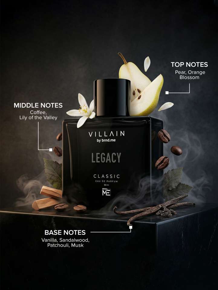 Buy VILLAIN Legacy Classic perfume | Long Lasting EDP | Bold Woody Fragrance Eau de Parfum - 50 ml Online In India | Shopsy.in - Image 5