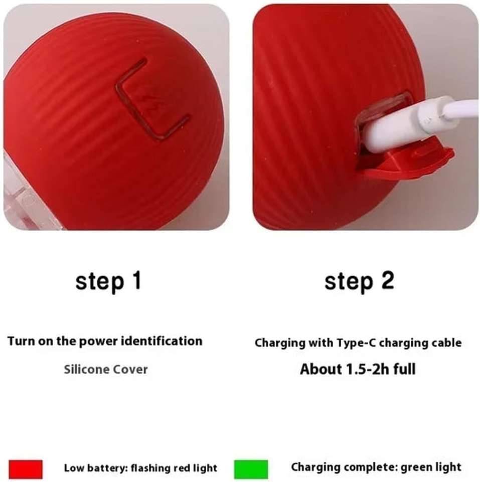 Shopsy VelaAvO Interactive Rolling Dog Toy 360° Electric Smart - Image 5