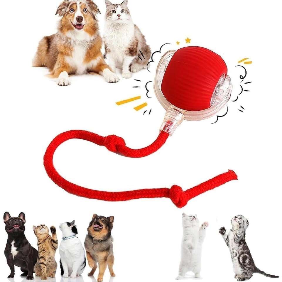 Shopsy VelaAvO Interactive Rolling Dog Toy 360° Electric Smart - Image 2