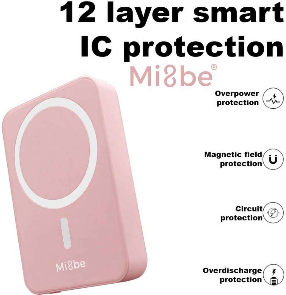 Shopsy Mi8be 10000 mAh Wireless Power Bank 22.5W - Image 5