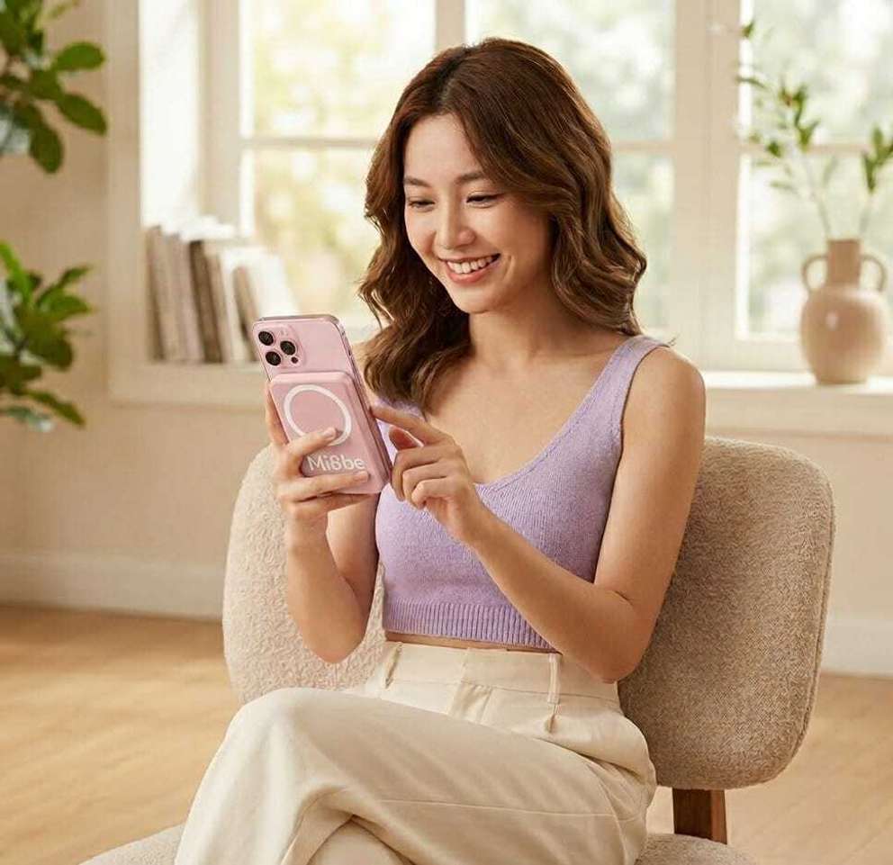Shopsy Mi8be 10000 mAh Wireless Power Bank 22.5W - Image 6