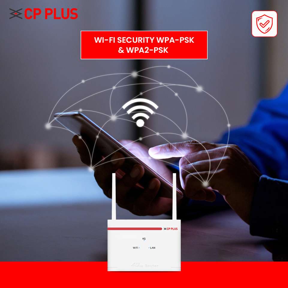 CP PLUS CP-XR-DE21-S-V2 WiFi-6 Compatible 5G Sim Connect with DVR/NVR/WiFi Camera 4G Router 2.4 GHz 150 Mbps Wifi Speed Dual Band External Antenna Ethernet (Cable Broadband), MiFi (Sim Based) - CP PLUS : Shopsy.in - Image 6
