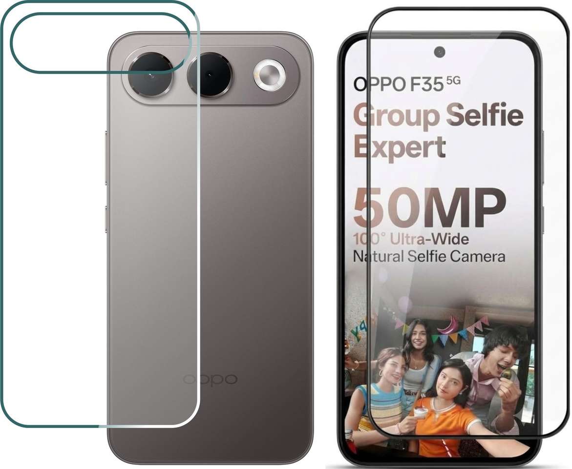 Shopsy FINCH Front and Back Screen Guard for Oppo F35 5G - Image 2