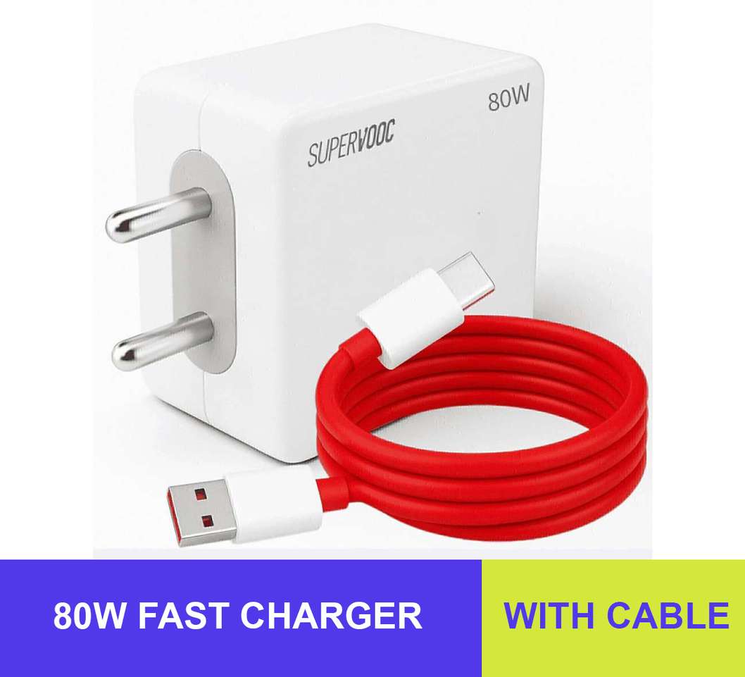 RoarX 80 Watt Supervooc/Dash/Vooc/Super Dart Fast Charger adapter with Type C cable 7 A Mobile Charger with Detachable Cable Price in India - Buy RoarX 80 Watt Supervooc/Dash/Vooc/Super Dart Fast Charger adapter with Type C cable 7 A Mobile Charger with Detachable Cable online at Shopsy.in - Image 2
