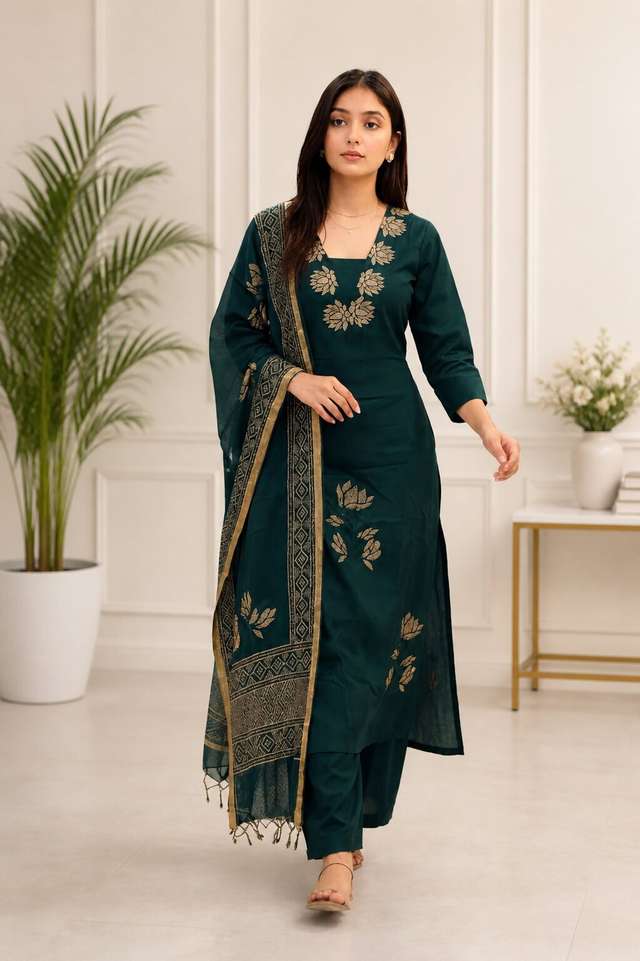 NARI DREAM Women Kurta, Pyjama & Dupatta Set Price in India - Buy NARI DREAM Women Kurta, Pyjama & Dupatta Set online at Shopsy.in - Image 2