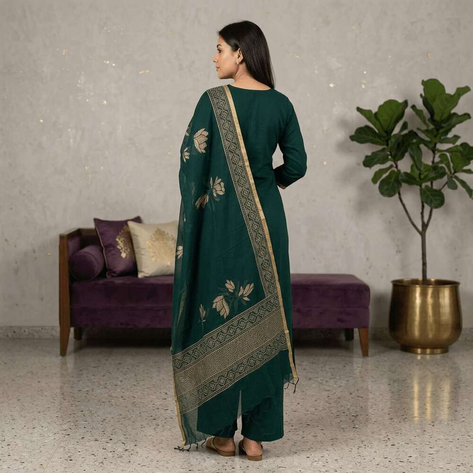 NARI DREAM Women Kurta, Pyjama & Dupatta Set Price in India - Buy NARI DREAM Women Kurta, Pyjama & Dupatta Set online at Shopsy.in - Image 3