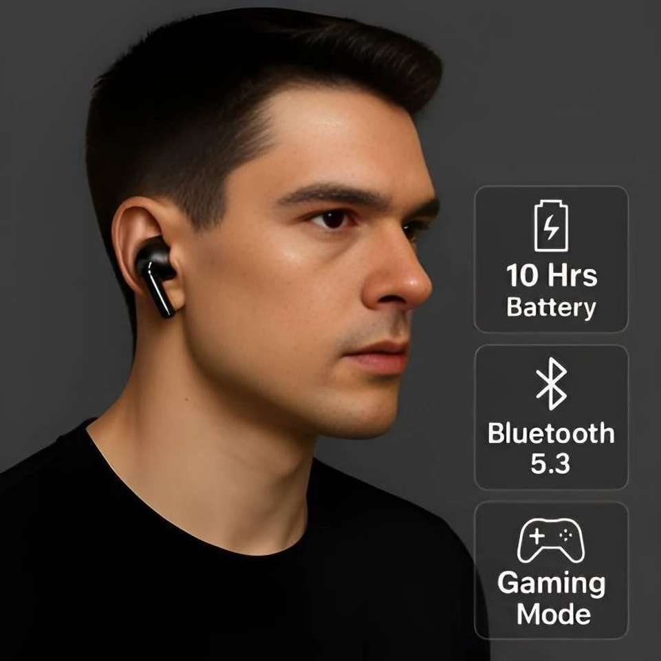 Shopsy GWALBROS F05 Black True Wireless Earbuds - Image 6