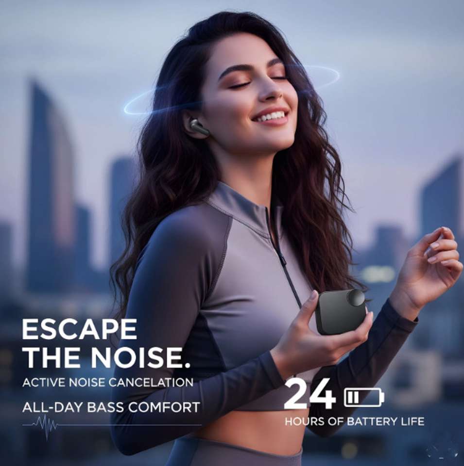 vidhivj Earbuds 8D Stereo-Audio AI SOUND, 48Hrs Playtime With ASAP Charge-36 Gaming Bluetooth Headset Price in India - Buy vidhivj Earbuds 8D Stereo-Audio AI SOUND, 48Hrs Playtime With ASAP Charge-36 Gaming Bluetooth Headset online at Shopsy.in - Image 3