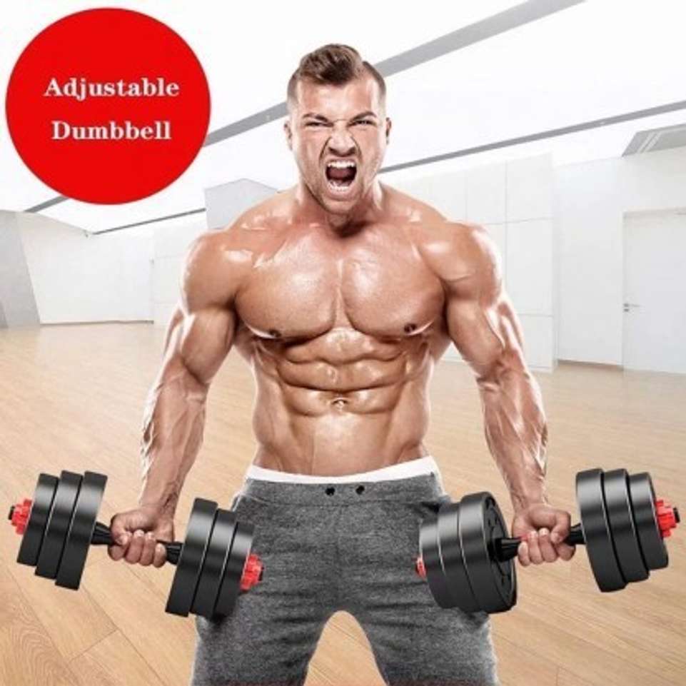 Shopsy COGNANT FITNESS 12KG Dumbbell Set with Connector Rod 3 kg - Image 4