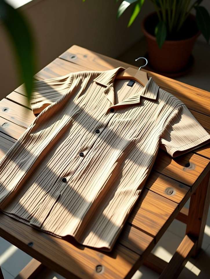 VRLOOKS Men Self Design Casual Black, Cream Shirt Price in India - Buy VRLOOKS Men Self Design Casual Black, Cream Shirt online at Shopsy.in - Image 3