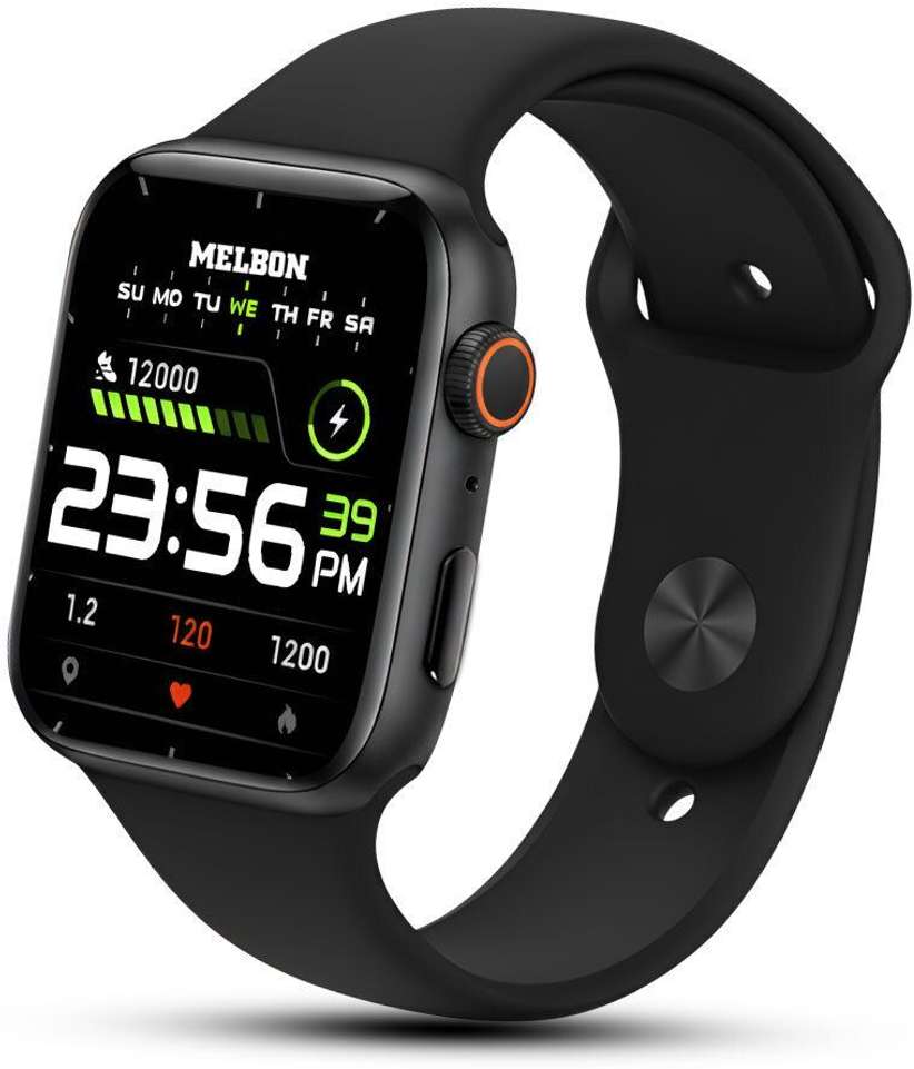 Shopsy Melbon T500 Pro Smartwatch with BT Calling, Black - Image 3