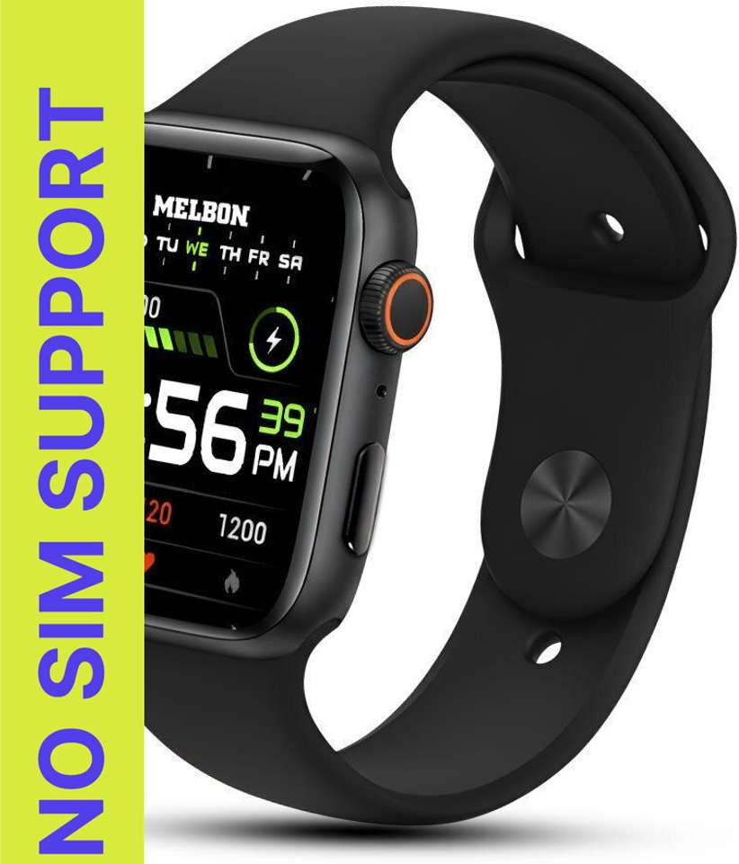 Shopsy Melbon T500 Pro Smartwatch with BT Calling, Black - Image 2