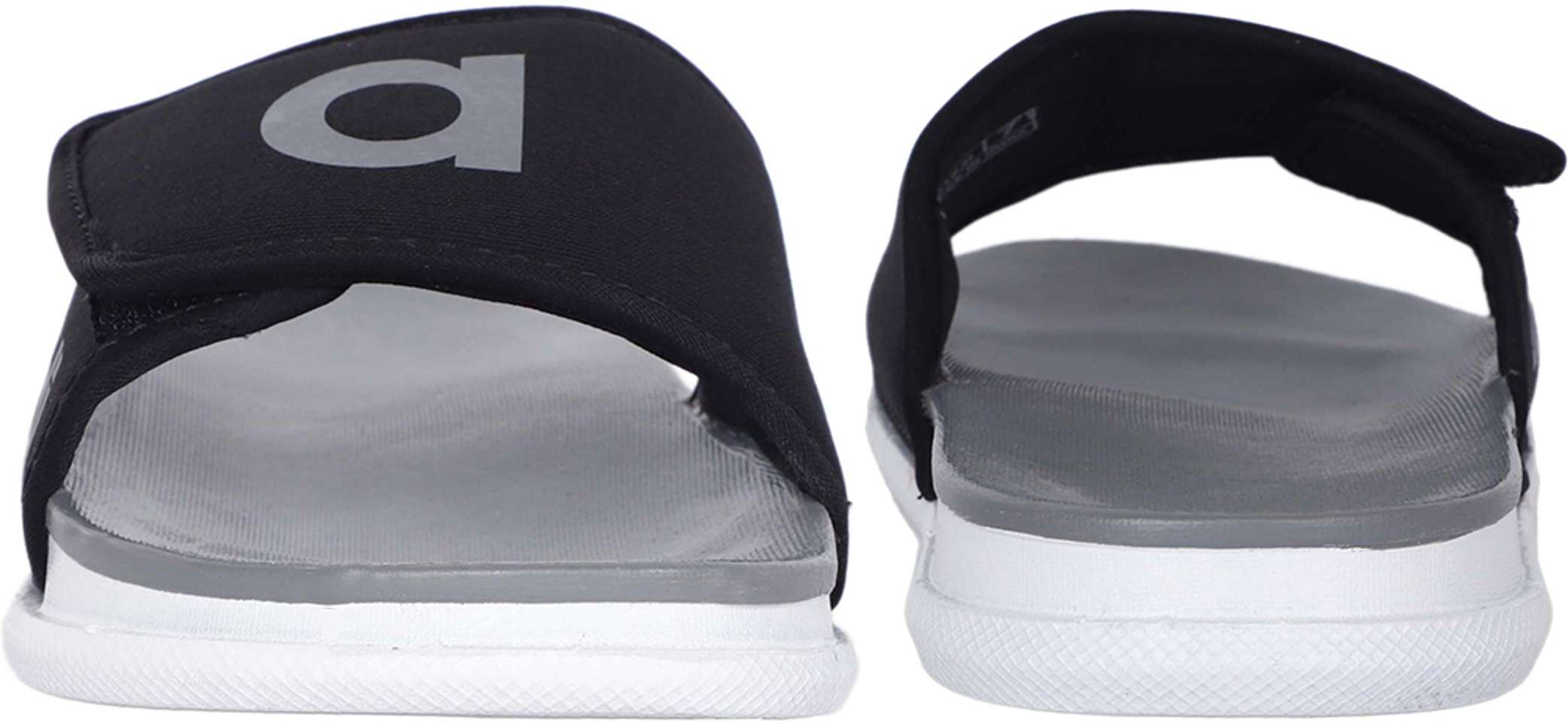 aadi Men Men's Grey Synthetic Leather Daily Casual Slider Slides - Buy aadi Men Men's Grey Synthetic Leather Daily Casual Slider Slides Online at Best Price - Shop Online for Footwears in India | Shopsy.in - Image 8