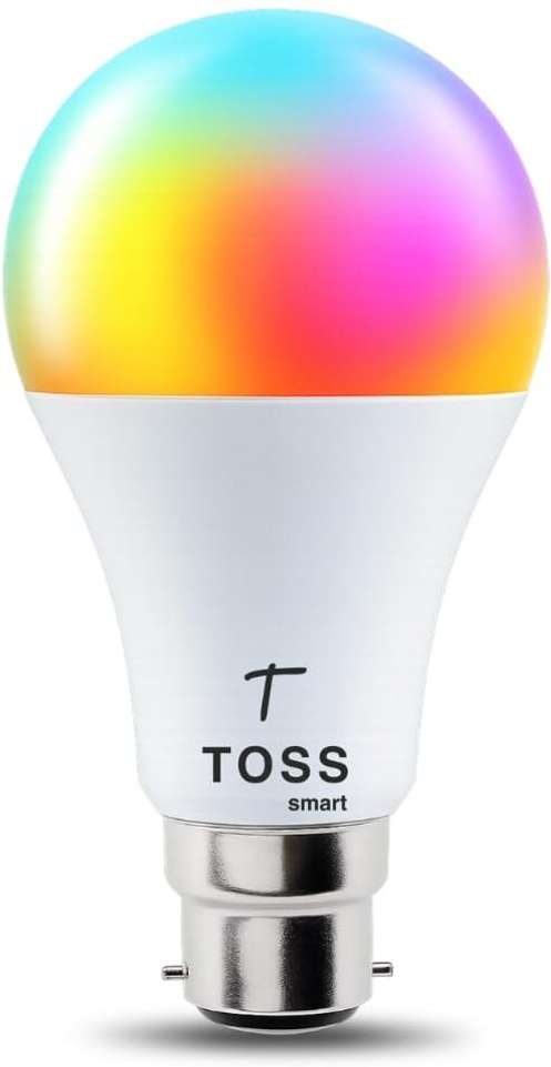 Shopsy Toss Smart RGB LED Bulb 9W B22 Bluetooth Music Sync Dimmable - Image 3