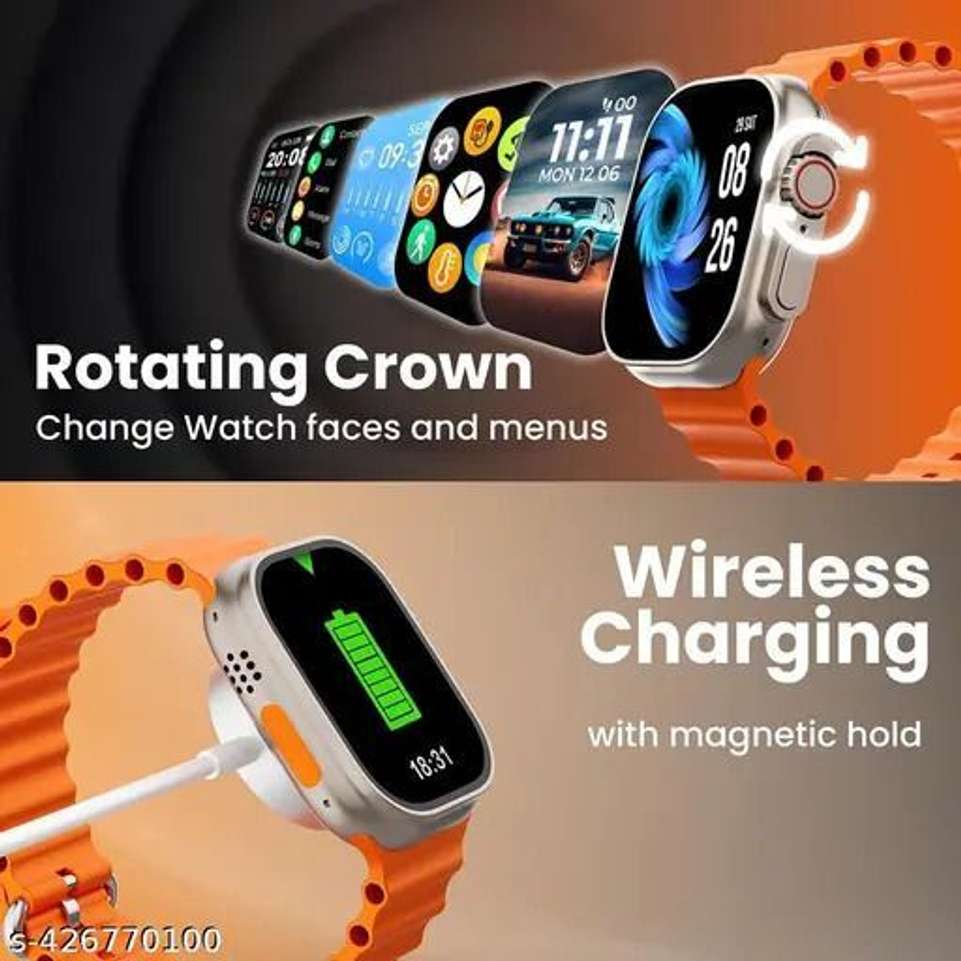 Shopsy Probmx T800 Ultra Smartwatch Series 8 with Bluetooth - Image 4