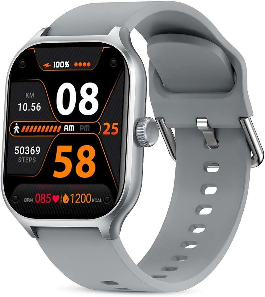 Kazotra Newly Launched H9 2.0" Smartwatch, Square Dial, Full Touch, Bluetooth Calling Smartwatch Price in India - Buy Kazotra Newly Launched H9 2.0" Smartwatch, Square Dial, Full Touch, Bluetooth Calling Smartwatch online at Shopsy.in - Image 2