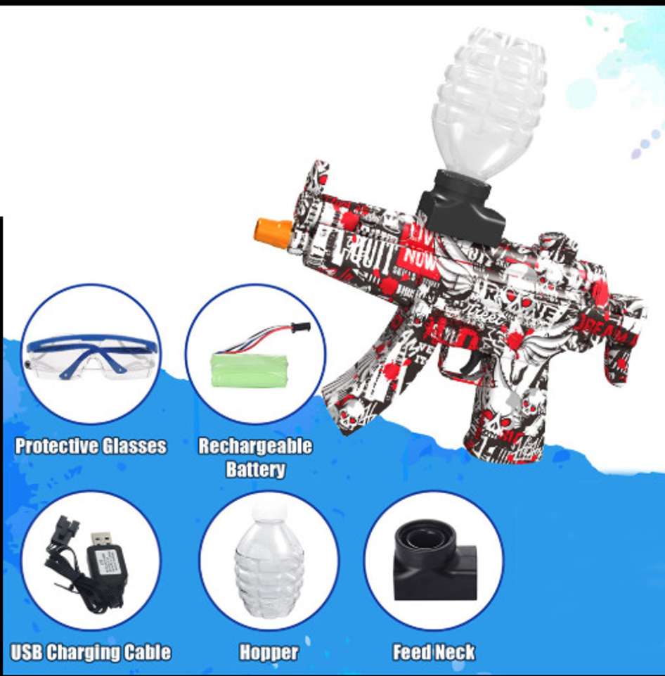 KAMMATESWARA Gel Blaster Toy Gun for Kids | Automatic Electric Shooting Toy Gun Guns & Darts - Gel Blaster Toy Gun for Kids | Automatic Electric Shooting Toy Gun . shop for KAMMATESWARA products in India. | Shopsy.in - Image 7