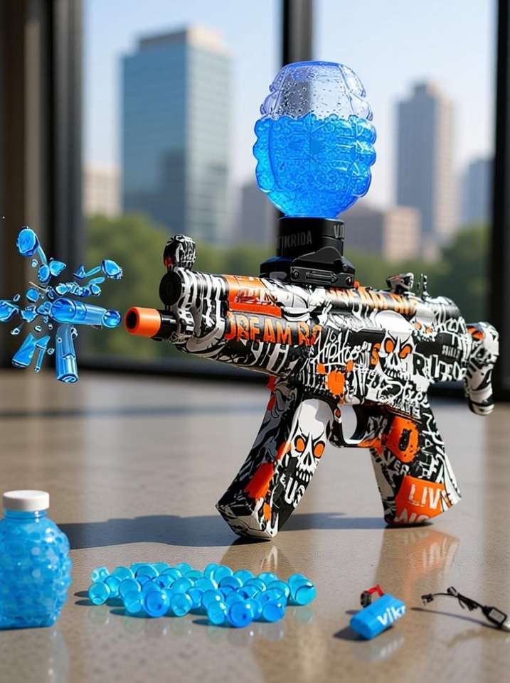 KAMMATESWARA Gel Blaster Toy Gun for Kids | Automatic Electric Shooting Toy Gun Guns & Darts - Gel Blaster Toy Gun for Kids | Automatic Electric Shooting Toy Gun . shop for KAMMATESWARA products in India. | Shopsy.in - Image 3
