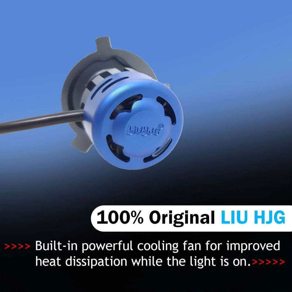 Shopsy LIU HJG White LED H4 Headlight Bulb 12V 60W - Image 5