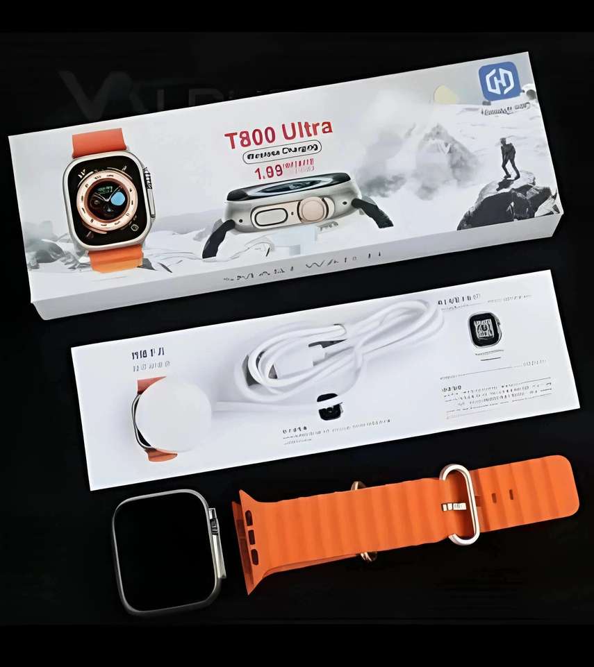 MSATOZ T800 ULTRA Smart Watch No sim card Opetion Smartwatch NO sim card T800 ULTRA Smart Watch No sim card Opetion Smartwatch (orange) Digital Watch - For Men & Women - Buy MSATOZ T800 ULTRA Smart Watch No sim card Opetion Smartwatch NO sim card T800 ULTRA Smart Watch No sim card Opetion Smartwatch (orange) Digital Watch - For Men & Women Watch Online at Best Prices in India | Shopsy.in - Image 4