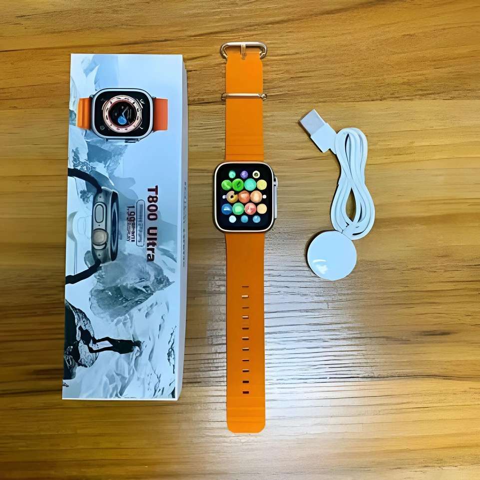 MSATOZ T800 ULTRA Smart Watch No sim card Opetion Smartwatch NO sim card T800 ULTRA Smart Watch No sim card Opetion Smartwatch (orange) Digital Watch - For Men & Women - Buy MSATOZ T800 ULTRA Smart Watch No sim card Opetion Smartwatch NO sim card T800 ULTRA Smart Watch No sim card Opetion Smartwatch (orange) Digital Watch - For Men & Women Watch Online at Best Prices in India | Shopsy.in - Image 6