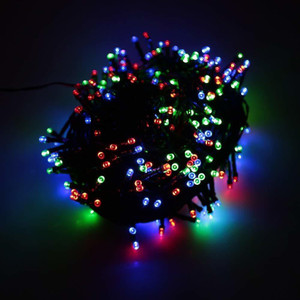 ERHIndia 300 LED Multicolor String Rice Lights 27.43m - Image 1