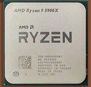 AMD Ryzen 9 5900X CPU 本体のみ AMD Ryzen 9 5900X 3.7 GHz AM4 Socket 12 Cores Desktop Processor