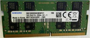 Samsung 2RX8 DDR4 16 GB (Dual Channel) Laptop (M471A2K43DB1 - CWE