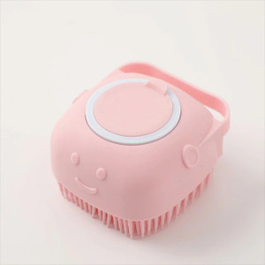 JM SELLER Silicone Bath Body Brush with Shampoo Dispenser - Image 1