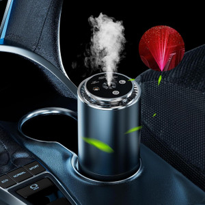SpadeAces Rechargeable Car Air Purifier Diffuser (Black) - Image 1