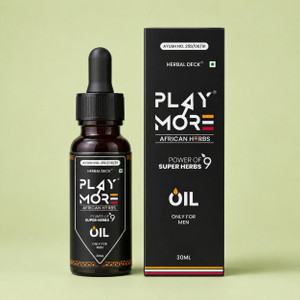 Herbal Deck Playmor Herbs for Men with African Superherbs Oil (30 ml) - Image 1