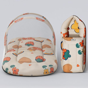 StarAndDaisy Sleeping Bag with Mosquito Net for Newborn (Yellow) - Image 1