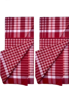 Vachi Cotton 100 GSM Bath Gamcha (Pack of 2) - Image 1