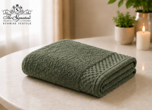 Sunrise Textile Cotton 650 GSM Bath, Beach, Face, Hair, Hand, Sport Towel - Image 1