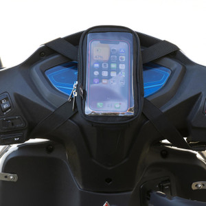 Yumin Mobile Holder Pouch Bag for Scooters, 7 Inch, Black - Image 1