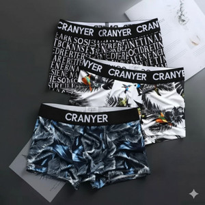 CRANYER Pack of 3 Printed Men Briefs - Image 1