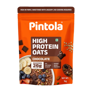 Pintola 26g High Protein Oats, Dark Chocolate - Image 1